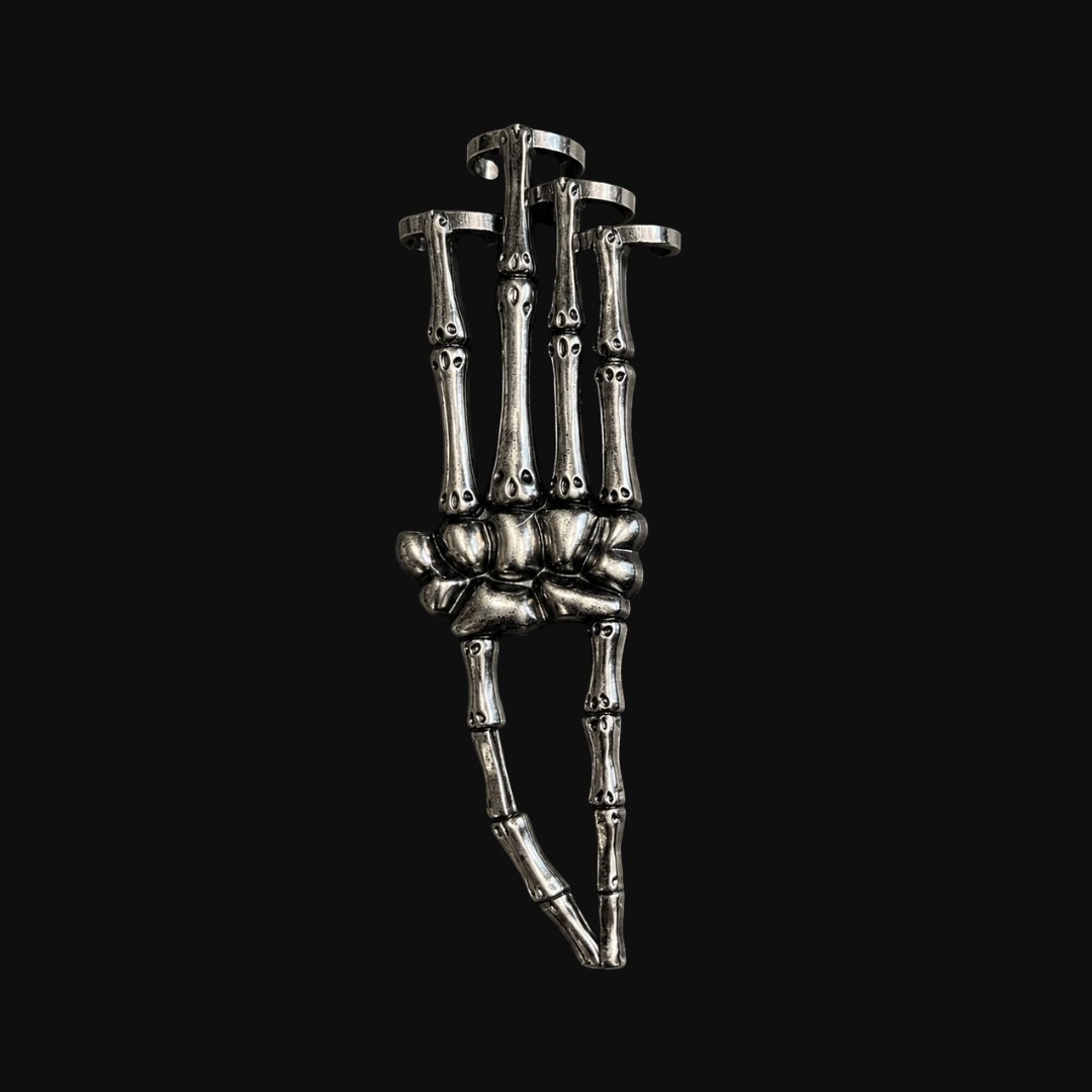 FOUR FINGER SKELETON RING